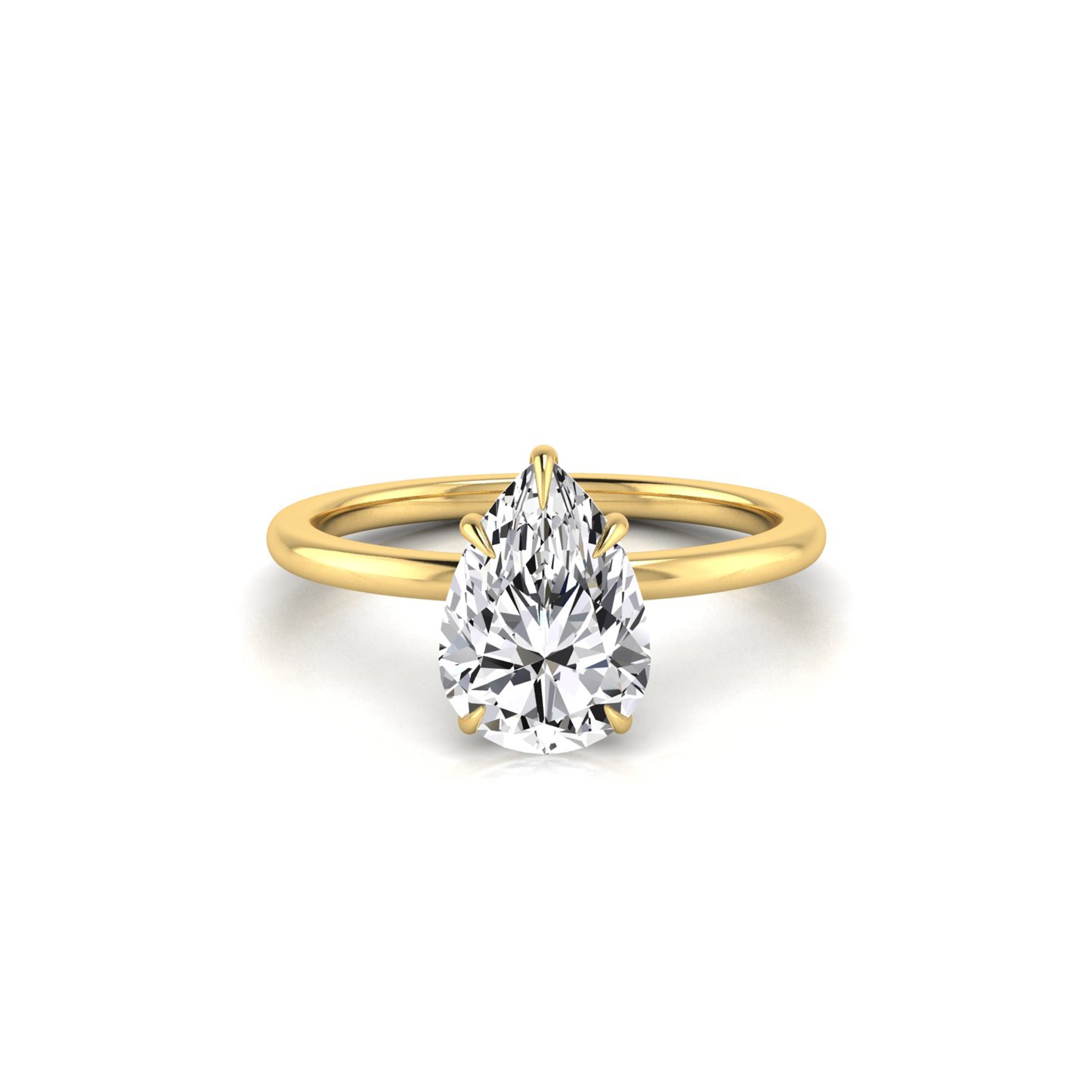Lena Pear Ring